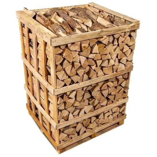 Ofenholz Eiche für kompakte Kaminöfen & Schwedenöfen (25 cm) — Palette 1,8 m³