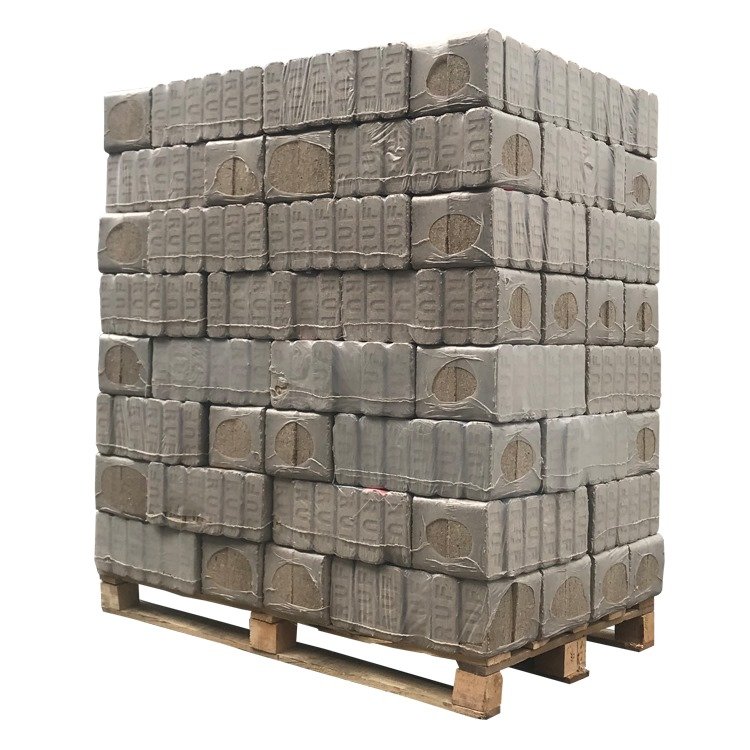 RUF Hartholzbriketts Quaderform extra hoch verdichtet (Palette 96 Packungen — 960 kg)