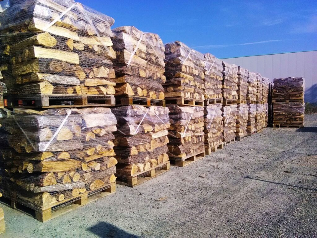 Hainbuchen-Scheitholz Ultra-Glut & maximale Dichte (30 cm) — Palette 1,8 m³