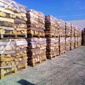 Hainbuchen-Scheitholz Ultra-Glut & maximale Dichte (30 cm) — Palette 1,8 m³