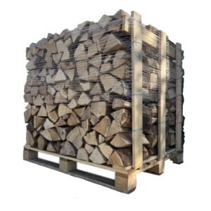 Feuerholz Eiche grob gespalten für große Kamineinsätze (40 cm) — Palette 1,8 m³