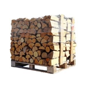 Kaminfertiges Stammholz Eiche für Speicher- & Grundöfen (50 cm) — Palette 1,8 m³