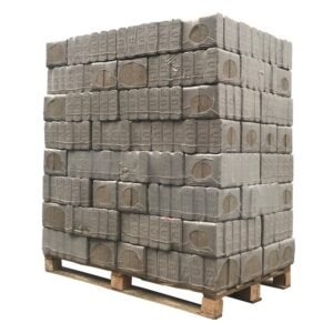RUF Hartholzbriketts Quaderform extra hoch verdichtet (Palette 96 Packungen — 960 kg)