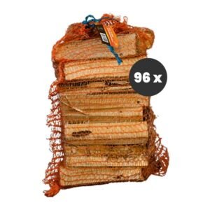 Anzündspäne aus Nadelholz im Raschelnetz (20 Liter Anfeuerbeutel)
