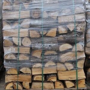 Mischhartholz Eiche, Buche & Esche sortenrein gespalten (33 cm) — Palette 1,8 m³