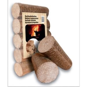 Duo-Heizpaket Großer Winter: 1 Palette Buchenholz + Halbpalette Nachtbriketts